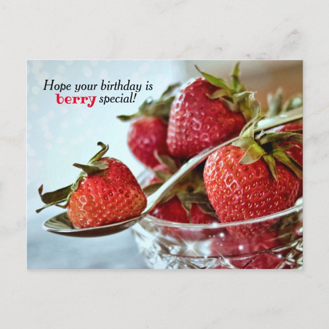 Berry Special Birthday Postcard (Front)