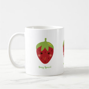 Berry Special Smiling Strawberries Coffee Mug