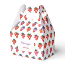 Berry Special Strawberry Birthday - White