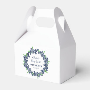 Berry Sweet Baby Shower Blueberry Baby Girl Boy Favour Box