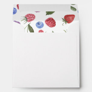 Berry Sweet Baby Shower Envelope