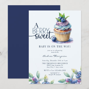 Berry Sweet  Baby Shower Invitation