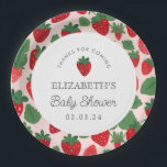 Berry Sweet Baby Shower Picnic  Paper Plate<br><div class="desc">Berry Sweet Baby Shower Picnic</div>