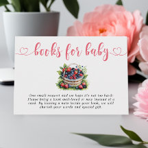 Berry Sweet Baby Shower Wild Berries Books