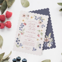 Berry Sweet Baby Shower Wild Berries & Flowers