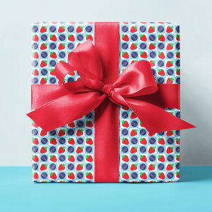 Berry Sweet Baby Shower Wrapping Paper