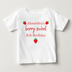 Berry Sweet Birthday Baby T-Shirt