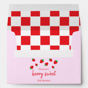 Berry Sweet Birthday Envelope