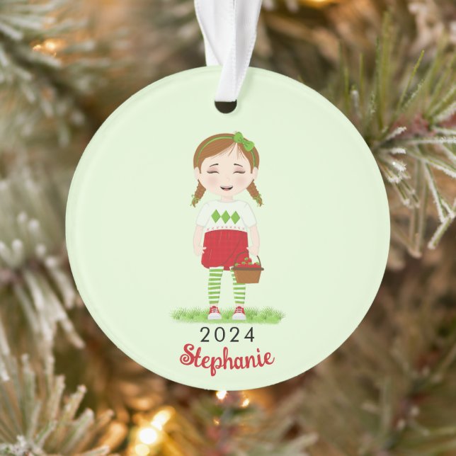 Berry Sweet Birthday  Ornament (Tree)