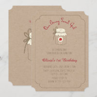 Berry Sweet Birthday Party Invitations