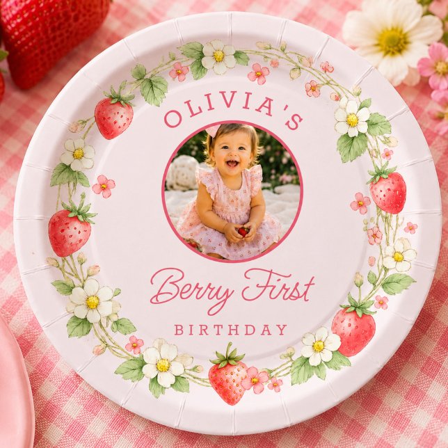 Berry Sweet Birthday Plate  (Creator Uploaded)