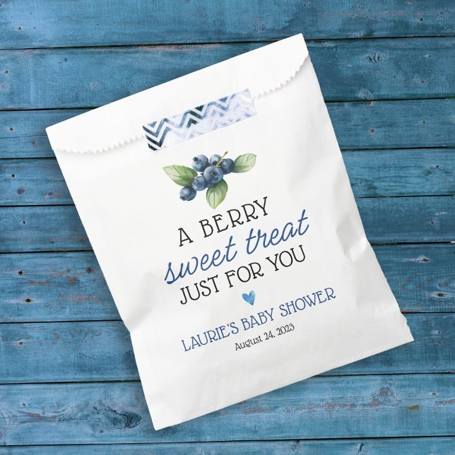 Berry Sweet Blueberry Favour Bags (Creator Uploaded)