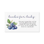 Berry Sweet Books For Baby Shower Blueberries