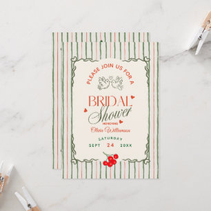 Berry Sweet Bridal Shower Wild Berries Invitation