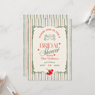 Berry Sweet Bridal Shower Wild Berries Invitation