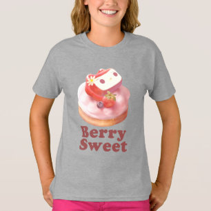Berry Sweet: Bunny Girl Strawberry Tart T-Shirt
