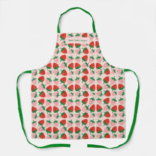 Berry Sweet Delights Soft Pink Apron