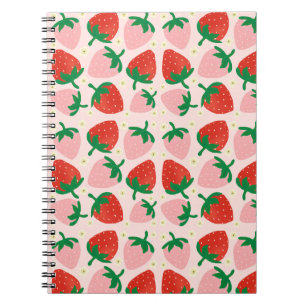 Berry Sweet Delights Soft Pink Notebook