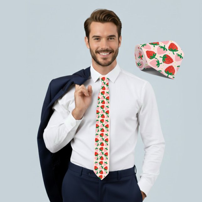 Berry Sweet Delights  Soft Pink Tie (Creator Uploaded)