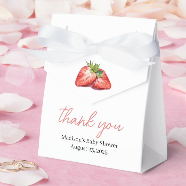 Berry Sweet  Favour Box (Wedding)