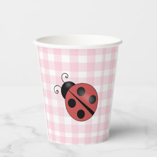 Berry Sweet First Birthday Ladybug Paper Cups