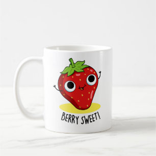 Berry Sweet Funny Strawberry Pun Coffee Mug