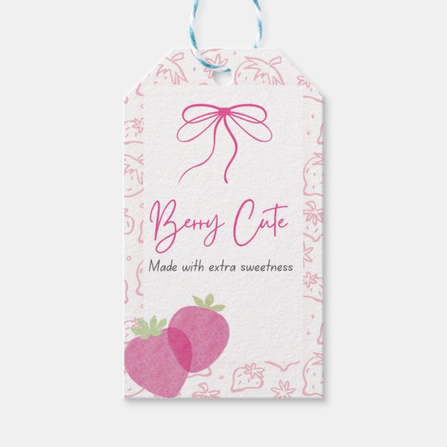 Berry Sweet Gift Tags (Front)