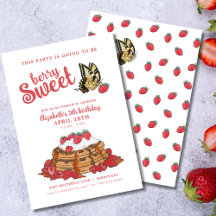 Berry Sweet Girl's Birthday Brunch