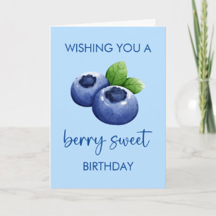 Berry Sweet Happy Birthday Card