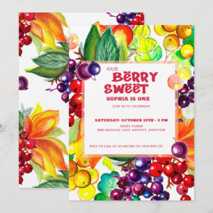 Berry Sweet Invitation