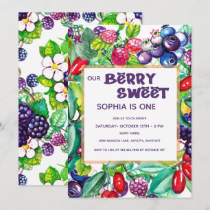 Berry Sweet Invitation
