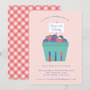 Berry Sweet Invitation