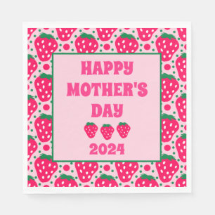 Berry Sweet Mother's Day Brunch Party  Napkin