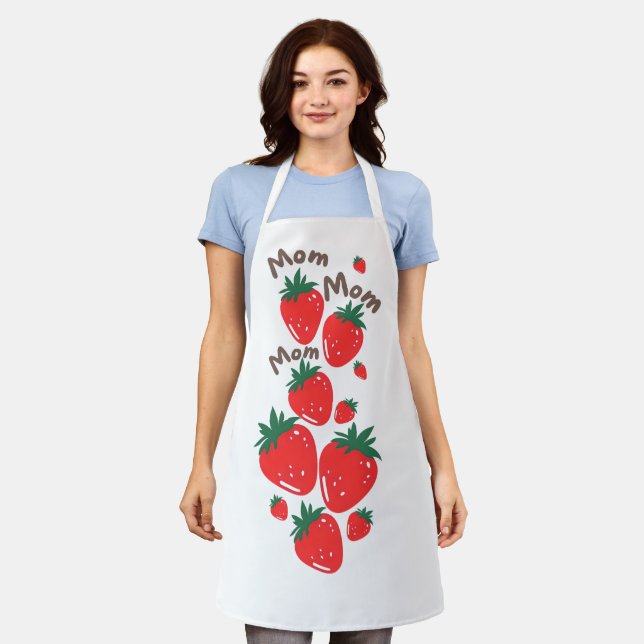 Berry Sweet Mum Apron 🍓 (Worn)