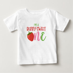Berry Sweet ONE First Birthday Shirt
