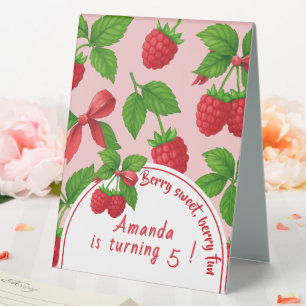 Berry Sweet Raspberry Kids Birthday Party - 