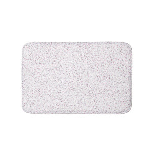 Berry Sweet Speckled Pink & Purple Dots Bath Mat
