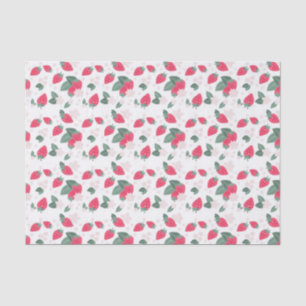 Berry Sweet Strawberry Pattern Tissue Paper