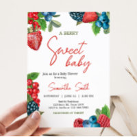 Berry Sweet Summer Baby Shower