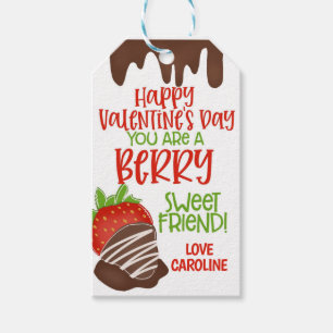 Berry Sweet Valentine Favour Tag