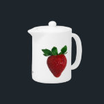 Berry Tea Pot<br><div class="desc">Not just for strawberry tea. This simple, modern design will be great with any tea.</div>