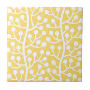 Berry Vine Pattern Tile