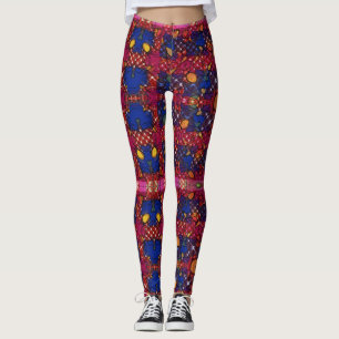 Berry Wall Leggings