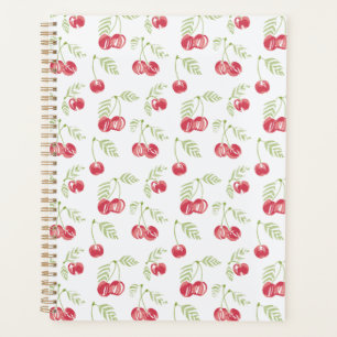 Berry Whimsy Red Green Planner