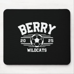 Berry Wildcats Soccer Byll 2025 Mouse Mat