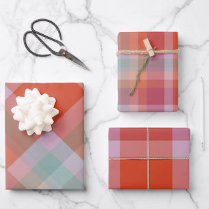 Berry Wrapping Paper Flat Sheet Set of 3