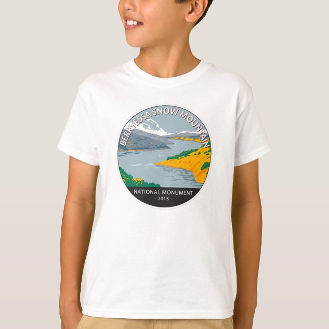 Berryessa Snow Mountain National Monument Vintage  T-Shirt (Front)