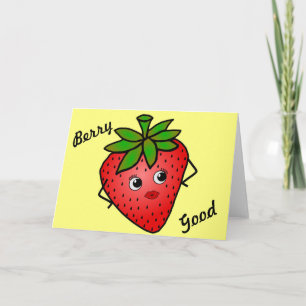 BerryGood Well done greetings card