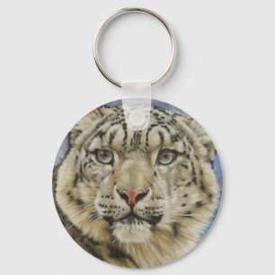 Berry's Snow Leopard Key Ring