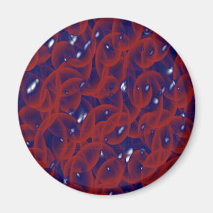Berrythrocyte Jelled Round Magnet